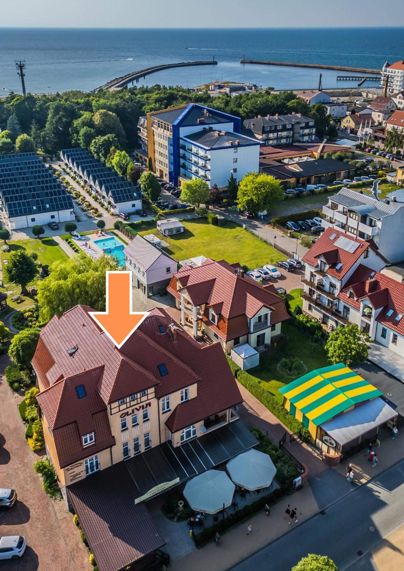 Dom Wypoczynkowy Olivia Darlowko Ngoại thất bức ảnh
